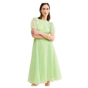 NWT! Anthropologie | Greylin Suki Embroidered Midi Dress. Size Large.